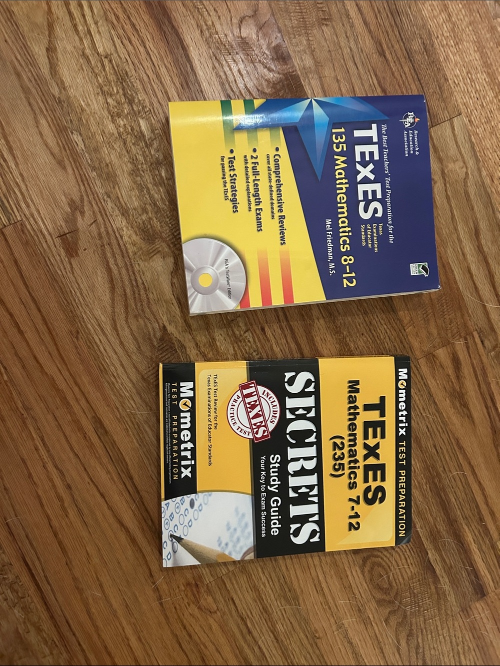 TEXES Mathematics Study Guides set - I ship out on Saturday mornings